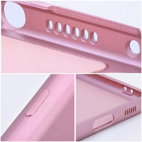 Husa METALICA pentru IPHONE 15 PRO MAX roz