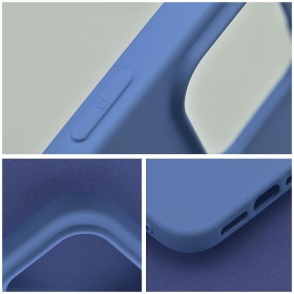 Husa SILICON pentru IPHONE 15 PRO MAX albastra