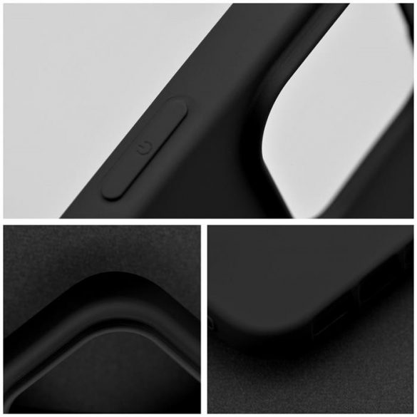 Husă SILICONE pentru IPHONE 15 negru