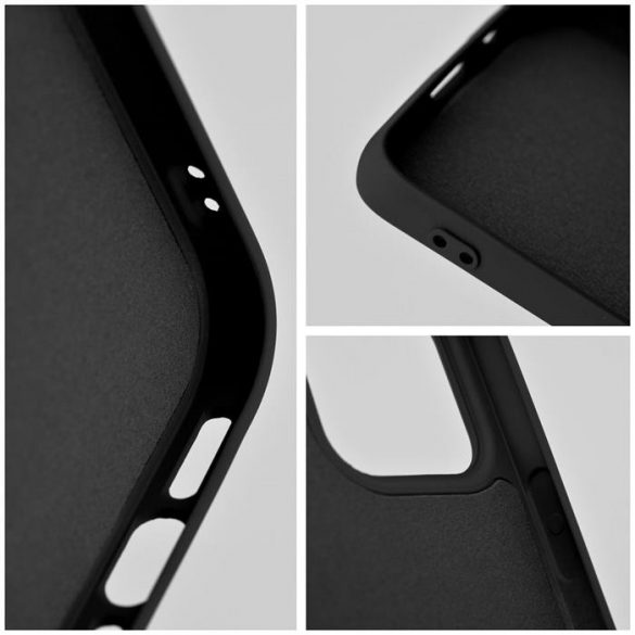 Husă SILICONE pentru IPHONE 15 negru