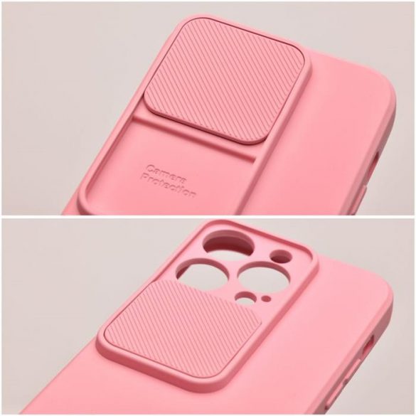 Husa SLIDE pentru IPHONE 15 roz deschis