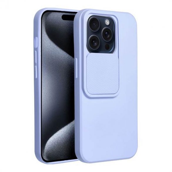 Husa SLIDE pentru IPHONE 15 Pro lavanda