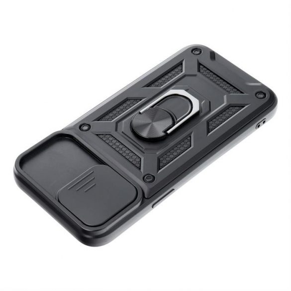 Husa SLIDE ARMOR pentru IPHONE 15 Plus neagra