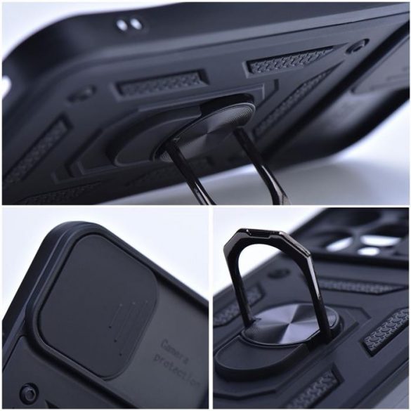 Husa SLIDE ARMOR pentru IPHONE 15 Plus neagra