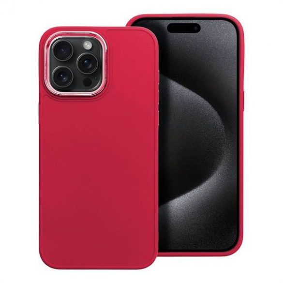 Husa FRAME pentru IPHONE 15 Pro Max magenta