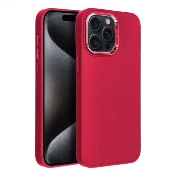 Husa FRAME pentru IPHONE 15 Pro Max magenta