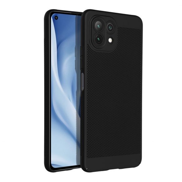 Husă BREEZY pentru Xiaomi Mi 11 Lite 5G / Mi 11 Lite LTE ( 4G ) / Mi 11 Lite NE
 negru