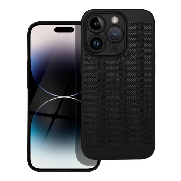 Husă BREEZY pentru IPHONE 15 Pro negru