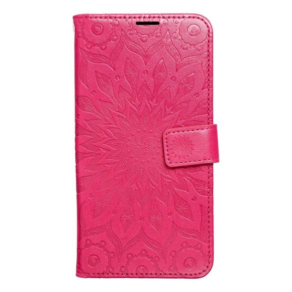 MEZZO Husă carte pentru IPHONE 15 mandala magenta