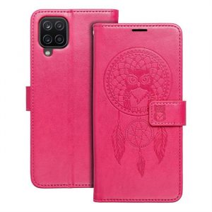 MEZZO husă carte pentru SAMSUNG A12 dreamcatcher magenta