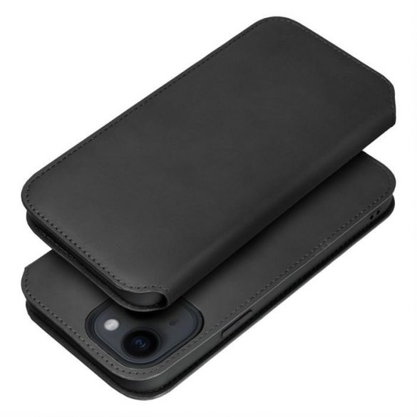 Carte Dual Pocket pentru IPHONE 15 negru