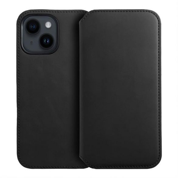 Carte Dual Pocket pentru IPHONE 15 negru