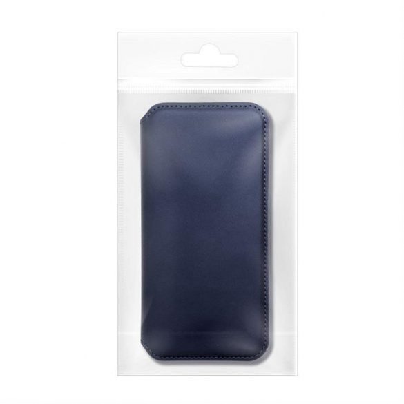 Carte de buzunar dublă pentru IPHONE 15 PRO albastru 