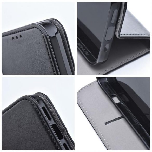 Husă carte Smart Magneto pentru IPHONE 15 neagră