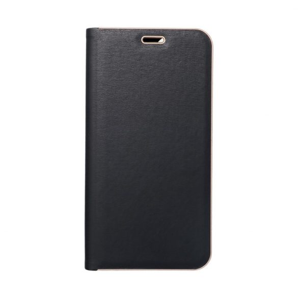 LUNA Book Gold pentru IPHONE 15 negru