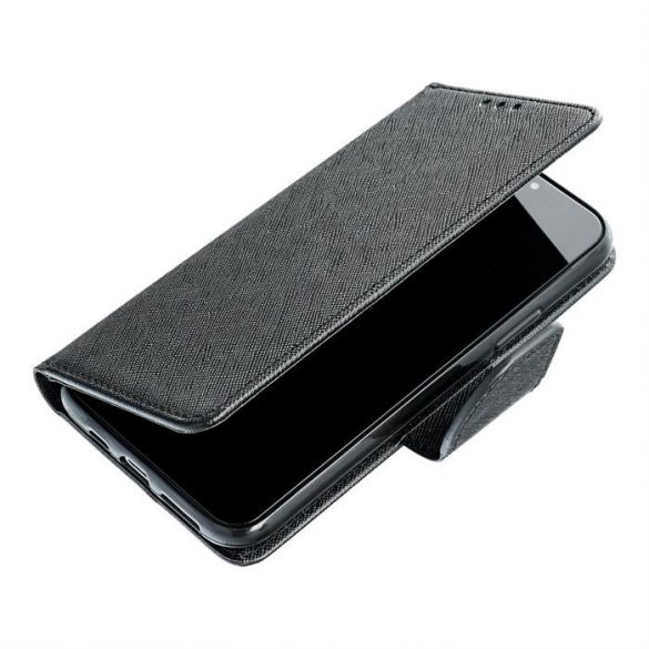 Husă Fancy Husă tip carte pentru IPHONE 15 negru