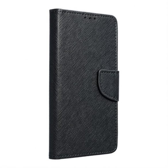 Husa Fancy Book pentru IPHONE 15 PLUS neagra