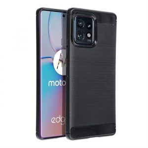 Husă CARBON pentru MOTOROLA EDGE 40 PRO negru