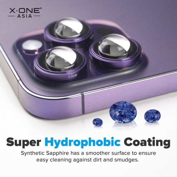 X-ONE Sapphire Camera Armor Pro - pentru iPhone 15/15 Plus