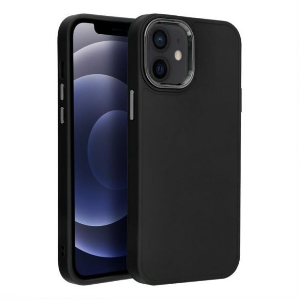 Husa CADRU pentru IPHONE 12 MINI neagra