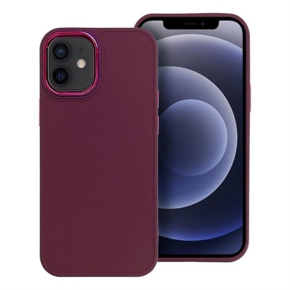 Husă FRAME pentru IPHONE 12 MINI violet