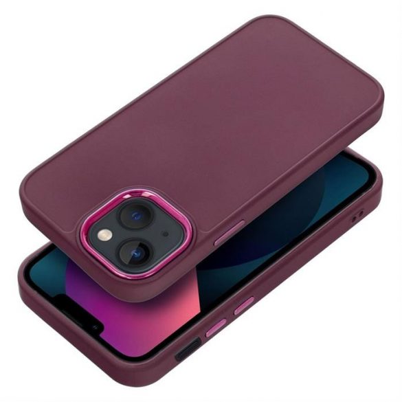 Husă FRAME pentru IPHONE 13 MINI violet