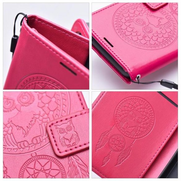 MEZZO Husă carte pentru XIAOMI Redmi 9AT / Redmi 9A Dreamcatcher magenta