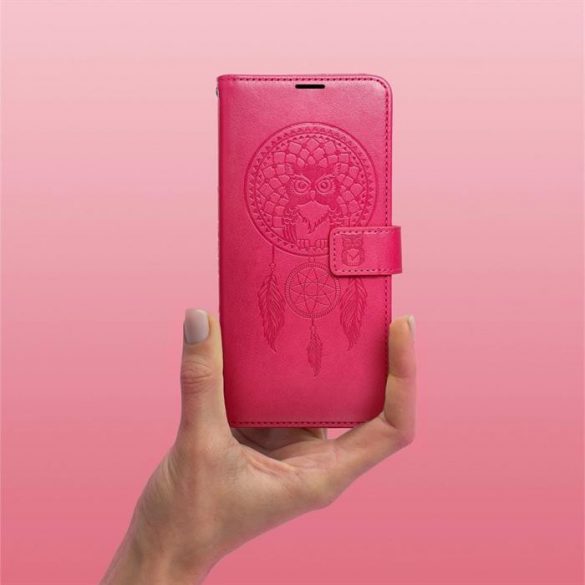 MEZZO Husă carte pentru XIAOMI Redmi 9AT / Redmi 9A Dreamcatcher magenta