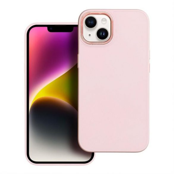 Husă FRAME pentru XIAOMI Redmi NOTE 12S roz pudră