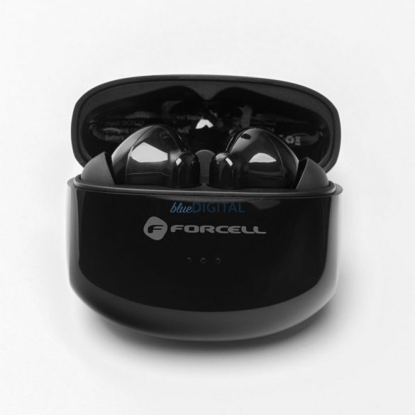 Căști cu fir FORCELL F-AUDIO TWS Clear Sound negru