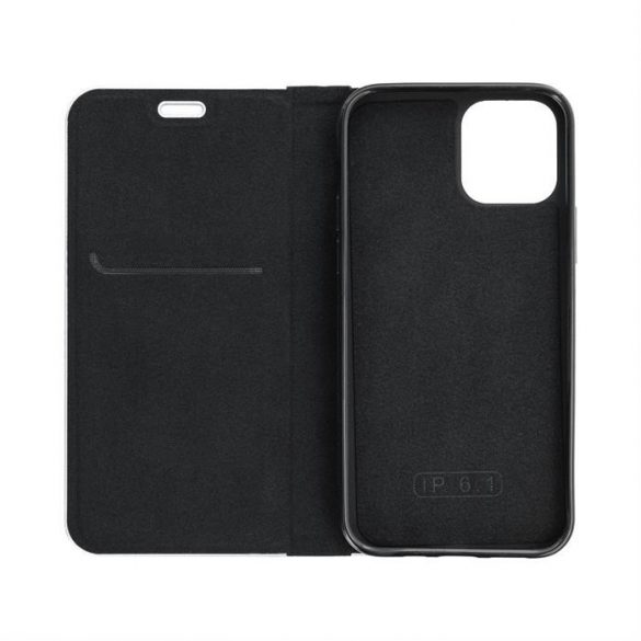 LUNA Husă tip carte Carbon pentru XIAOMI Redmi NOTE 12S negru