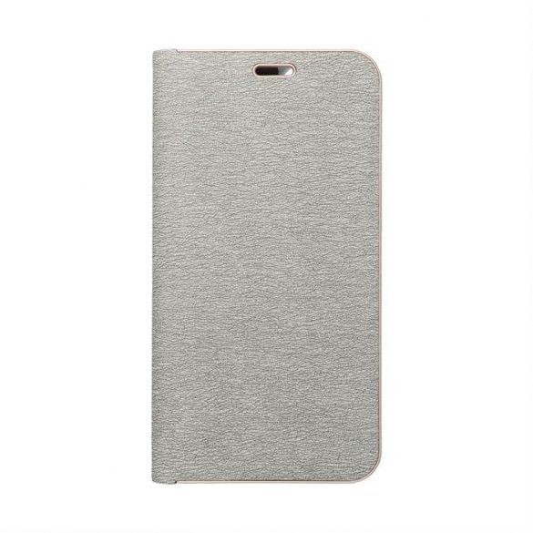 LUNA Husă tip carte Gold pentru XIAOMI Redmi NOTE 12S argintiu