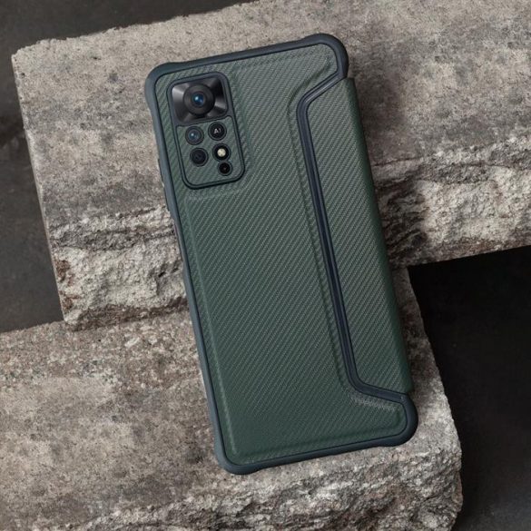 RAZOR Husă tip carte pentru XIAOMI Redmi NOTE 12S verde închis