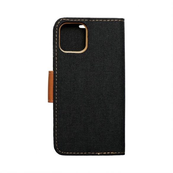 husă carte CANVAS pentru XIAOMI Redmi NOTE 12S negru