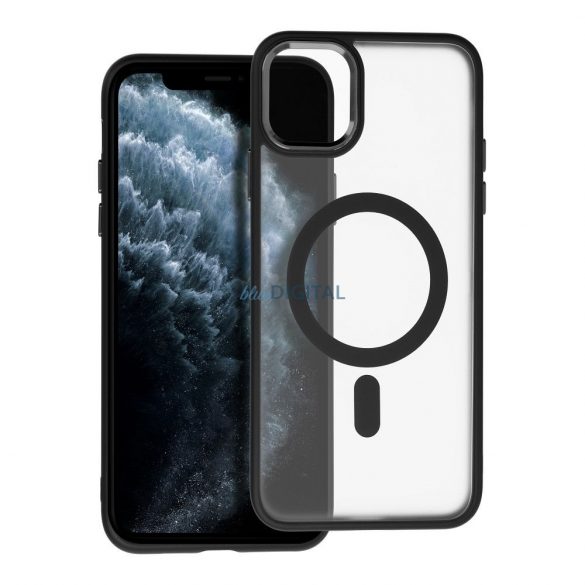 Husă Matte Mag Cover compatibilă cu MagSafe pentru IPHONE 11 PRO MAX neagră