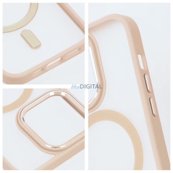 Husă Matte Mag Cover compatibilă cu MagSafe pentru IPHONE 12 PRO MAX roz