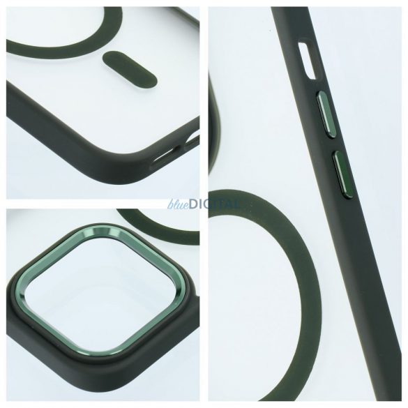 Husă Matte Mag Cover compatibilă cu MagSafe pentru IPHONE 14 PRO MAX verde