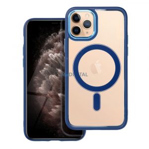 Husă Color Edge Mag Cover compatibilă cu MagSafe pentru IPHONE 11 PRO bleumarin