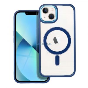 Husă Color Edge Mag Cover compatibilă cu MagSafe pentru IPHONE 13 bleumarin