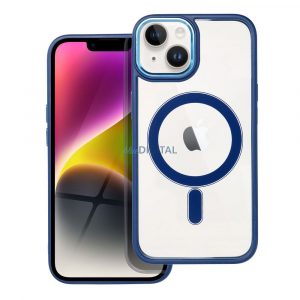 Husă Color Edge Mag Cover compatibilă cu MagSafe pentru IPHONE 14 bleumarin