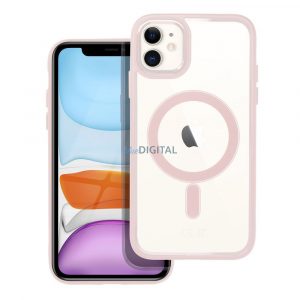 Husă Color Edge Mag Cover compatibilă cu MagSafe pentru IPHONE 11 roz