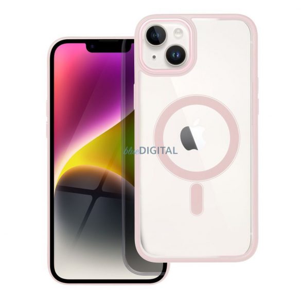 Color Edge Mag Husă husă compatibil cu MagSafe pentru IPHONE 14 PLUS roz