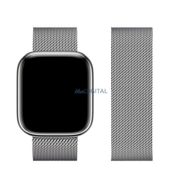 Curea FORCELL F-DESIGN FA03 pentru Apple Watch 38/40/41mm argintiu