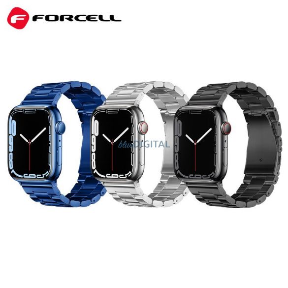 Curea FORCELL F-DESIGN FA10 pentru Apple Watch 38/40/41mm negru