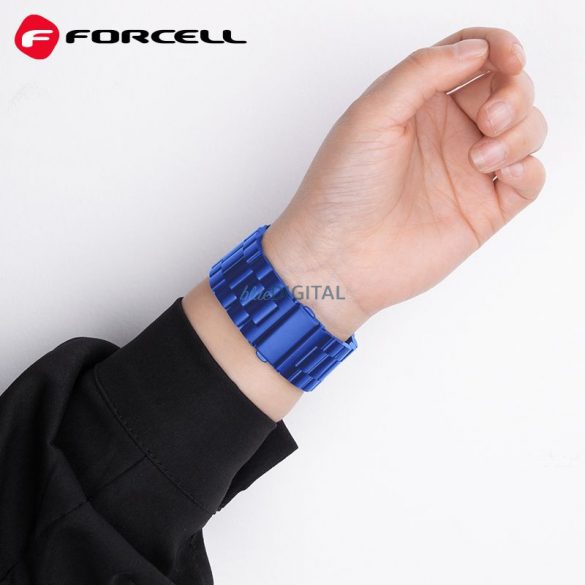 FORCELL F-DESIGN FA10 curea pentru Apple Watch 38/40/41mm albastru