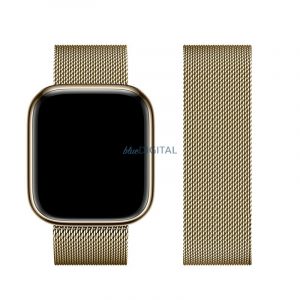 Curea FORCELL F-DESIGN FA03 pentru Apple Watch 38/40/41mm auriu vintage