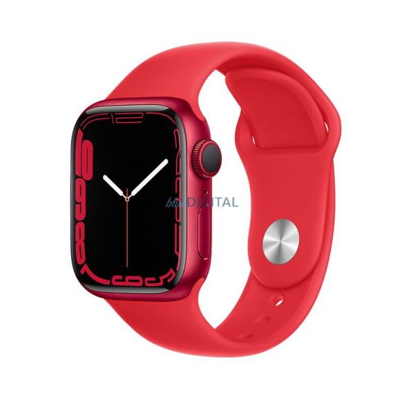 Curea FORCELL F-DESIGN FA01 pentru Apple Watch 42/44/45/49mm roșu