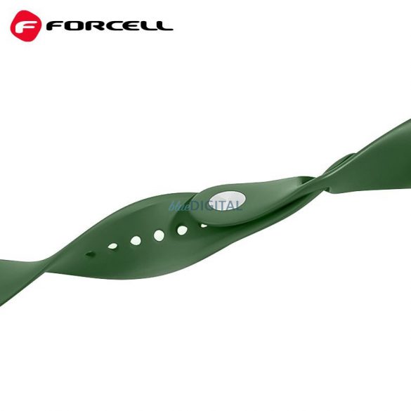 FORCELL F-DESIGN FA01 curea pentru Apple Watch 38/40/41mm verde