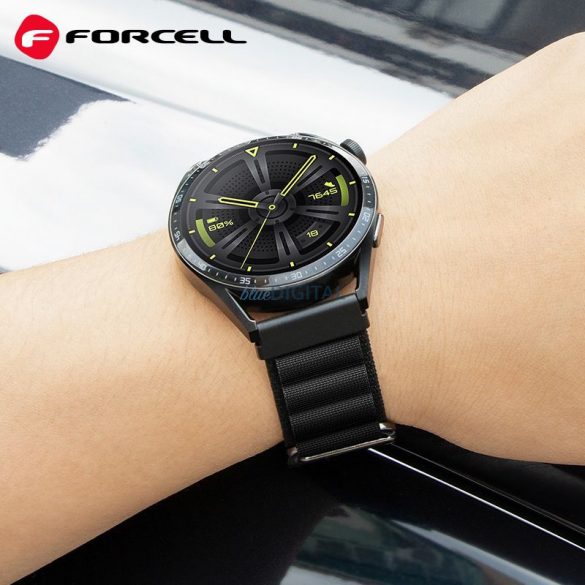 FORCELL F-DESIGN FS05 curea pentru Samsung Watch 20mm negru