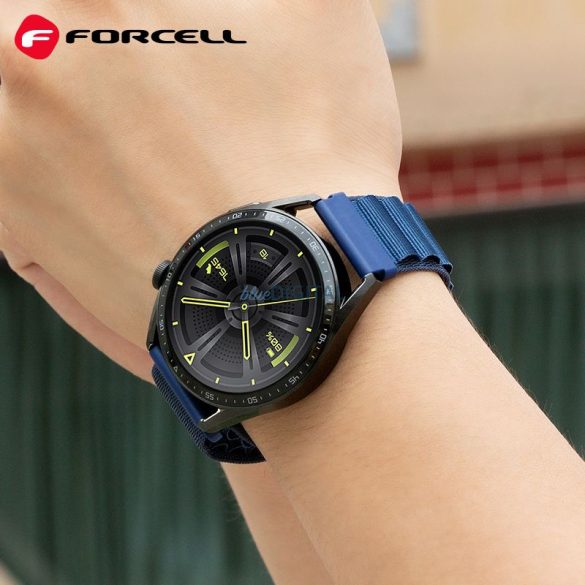 FORCELL F-DESIGN FS05 curea pentru Samsung Watch 20mm dark albastru 